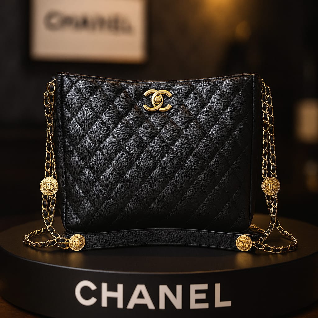 Chanel Quilted Leather Shoulder Bag