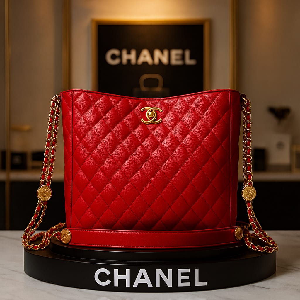Chanel Quilted Leather Shoulder Bag