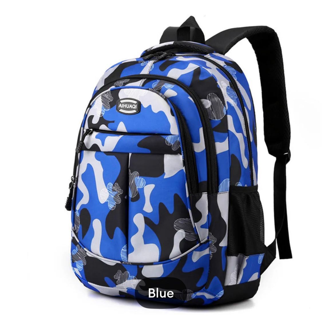 Grey Camouflage Backpack