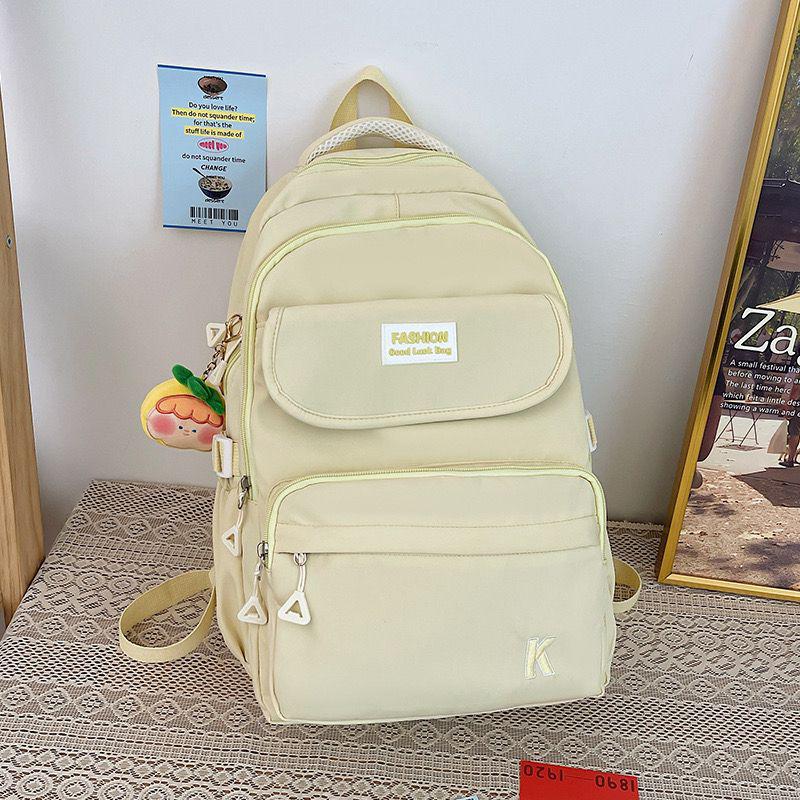 White Fashion Backpack