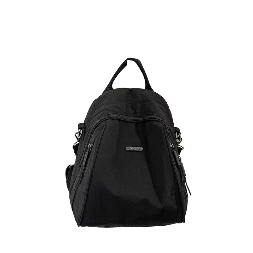 Black Casual Backpack