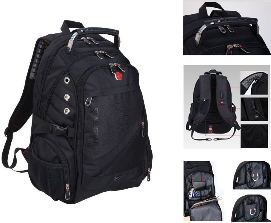 Durable swiss gear  Black Backpack