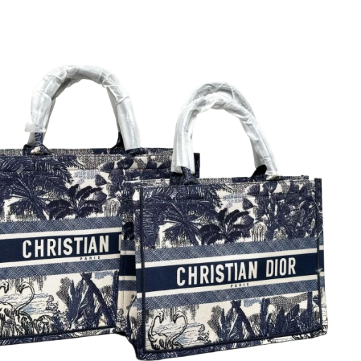 Tropical Palm Print Tote Bag