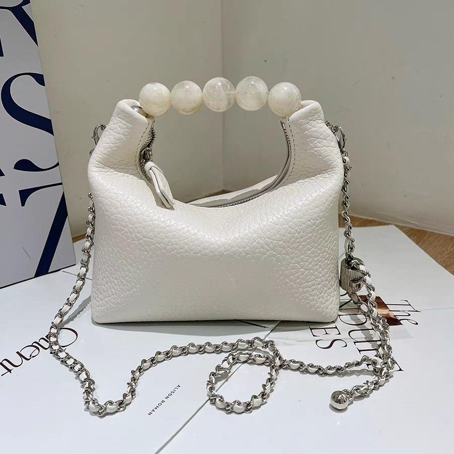 Elegant Beats White Handbag