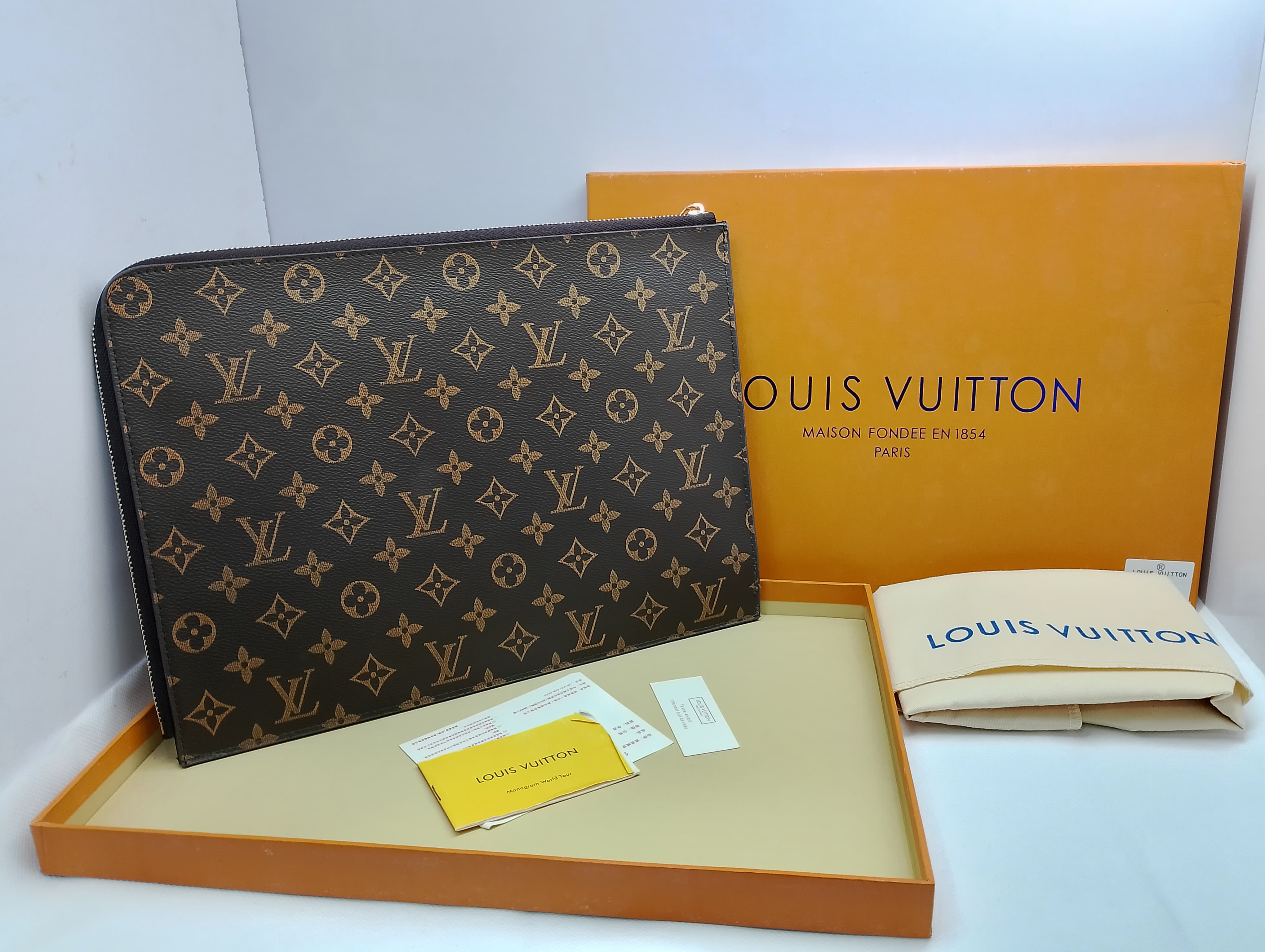 Louis Vuitton File Cover Pouch