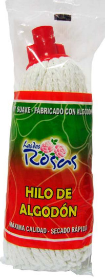 Trapeador de hilo de algodón