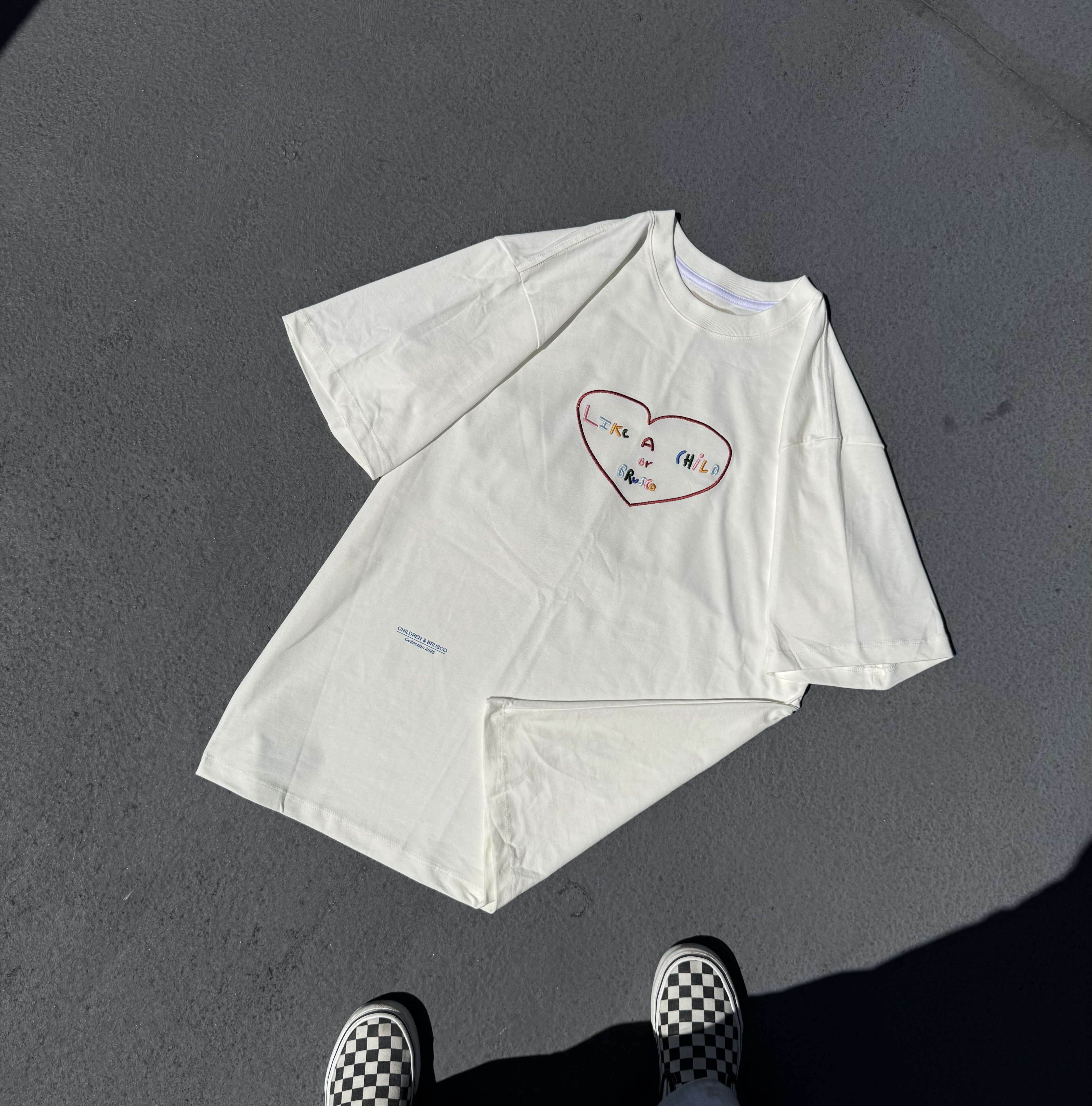 Camiseta Oversized - Corazon 