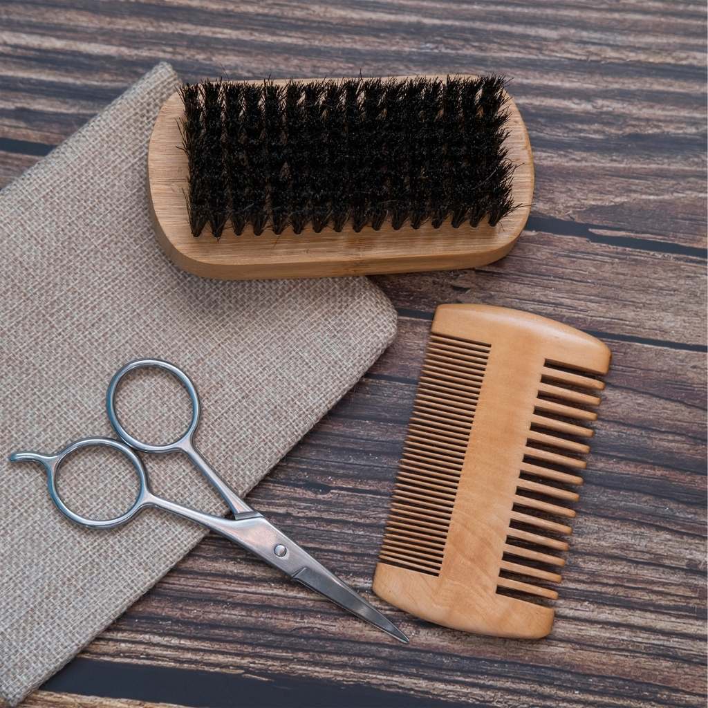 Beard Comb | Wooden Beard Grooming Comb For Men