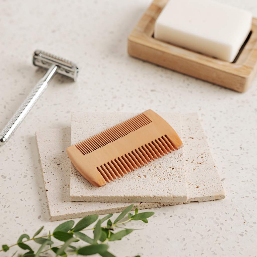 Beard Comb | Wooden Beard Grooming Comb For Men