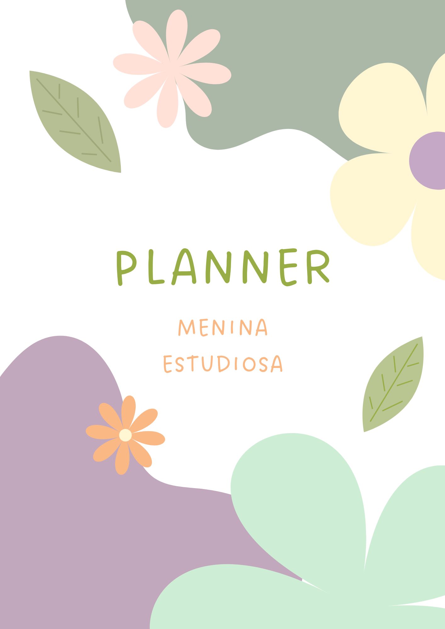 Planner Menina Estudiosa