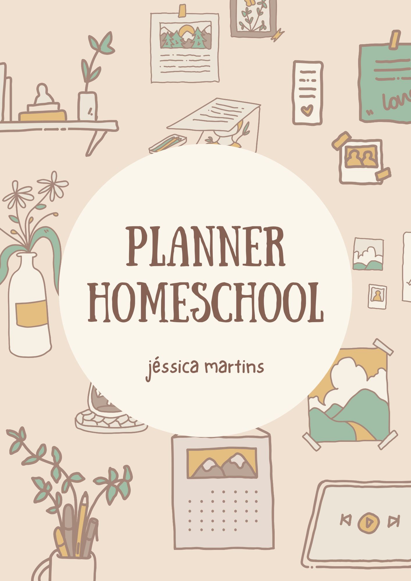 Planner Essencial para Mães Homeschoolers