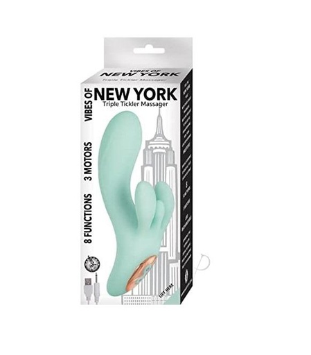 Vibes of New York Triple Tickler Massager