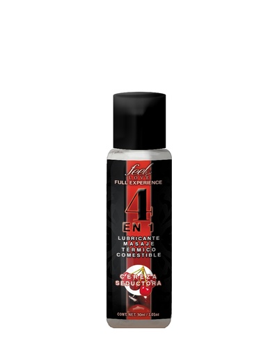 Lubricante 4 en 1 Cereza Seductora