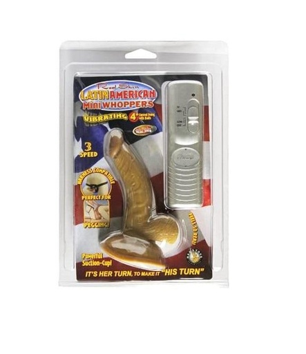 Mini consolador vibrador Latin American