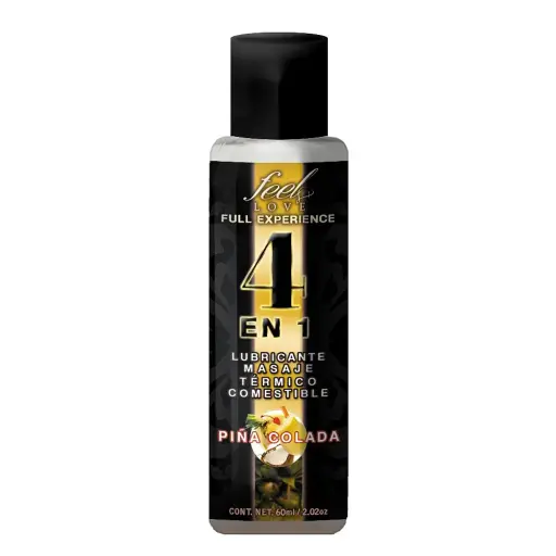Lubricante 4 en 1 Sabor Piña Colada