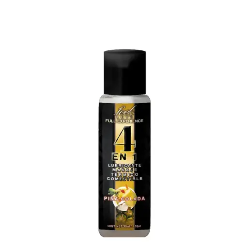 Lubricante 4 en 1 sabor piña colada