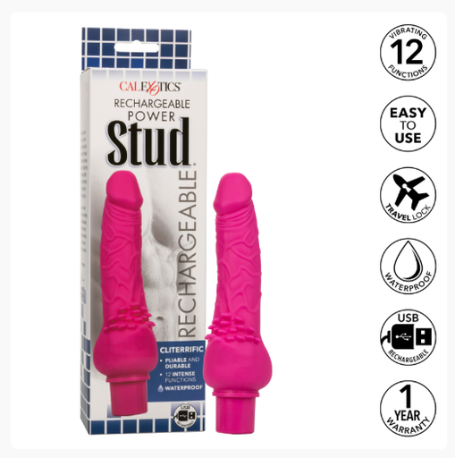 Consolador recargable Stud