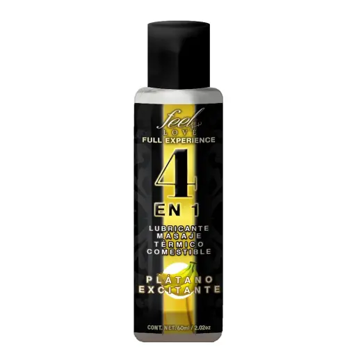 Lubricante 4 en 1 Plátano Excitante