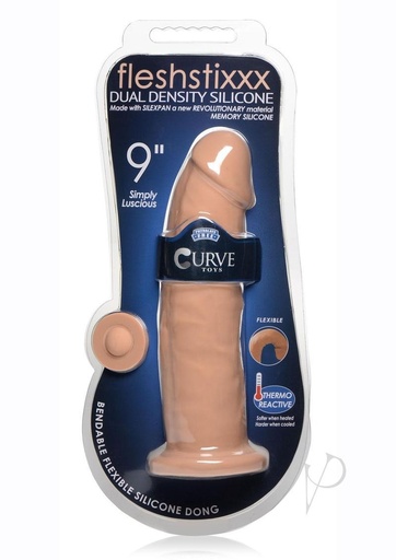 Dildo de silicona Fleshstixxx de doble densidad