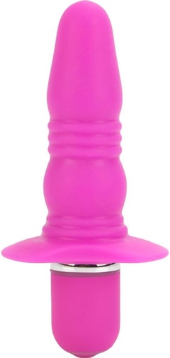 Plug anal vibrador rosa