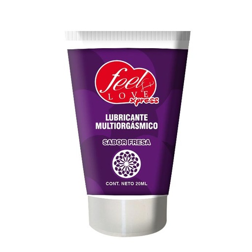 Lubricante Multiorgásmico sabor fresa