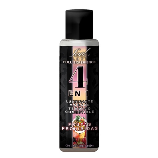 Lubricante 4 en 1 Frutas Prohibidas