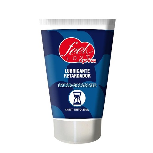 Lubricante retardador sabor chocolate Feel Love Express
