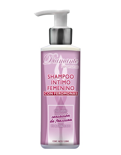 Shampoo íntimo femenino con feromonas