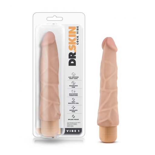 Vibrador realista Dr. Skin Vibe 1