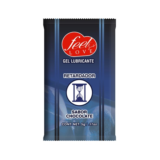 Gel lubricante retardador sabor chocolate