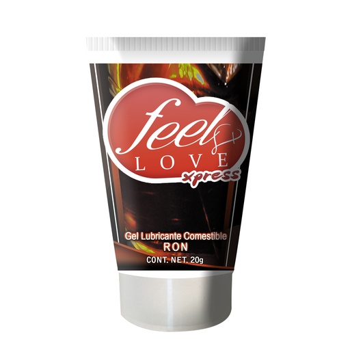 Gel lubricante comestible ron