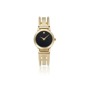 Reloj de pulsera dorado
