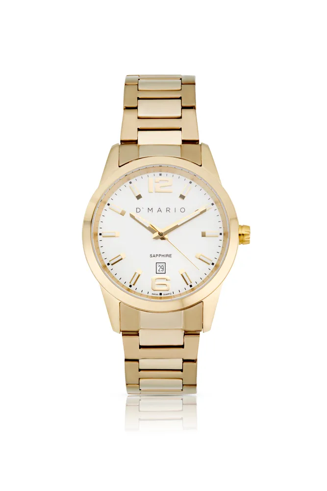 Reloj dorado D'MARIO