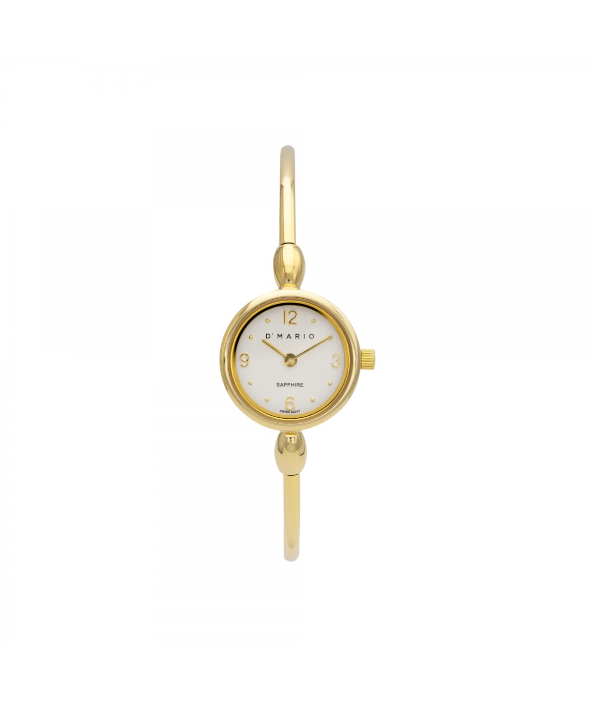 Reloj dorado de pulsera