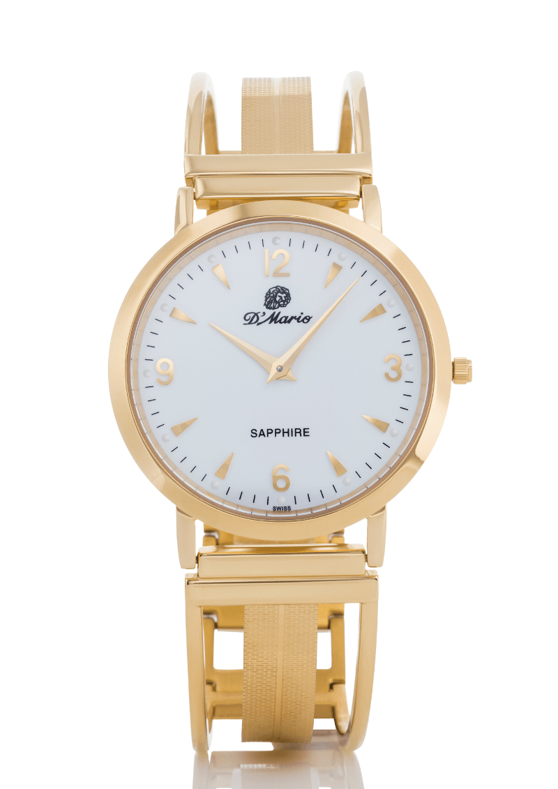 Reloj de pulsera dorado DiMario