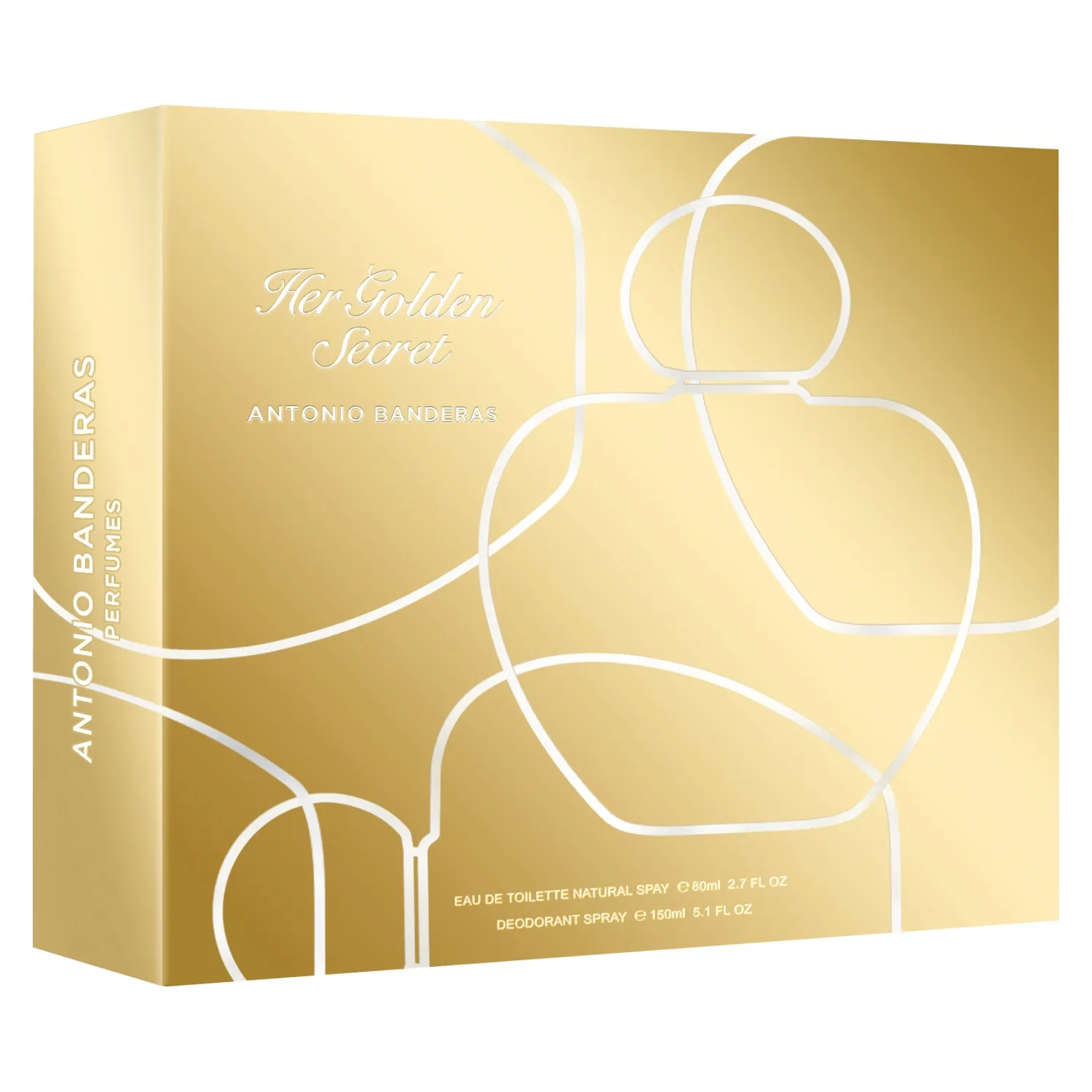Set de Perfume Her Golden Secret de Antonio Banderas