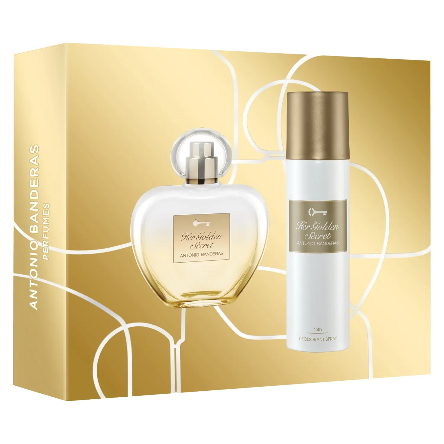 Set de Perfume Her Golden Secret de Antonio Banderas