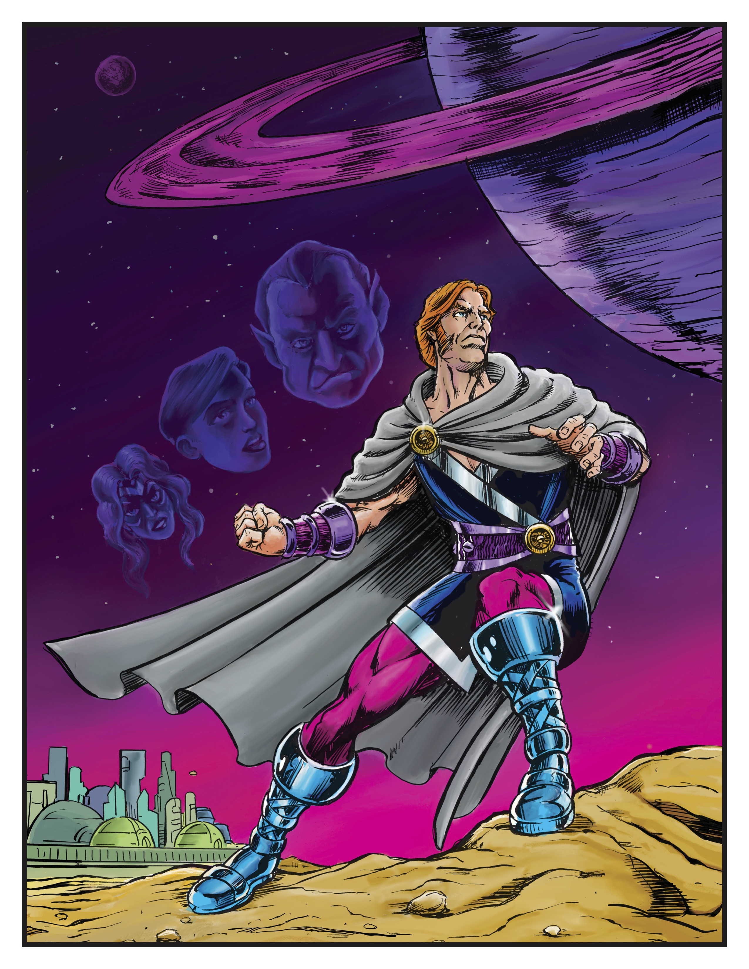 The Last Abraxan Cover Print