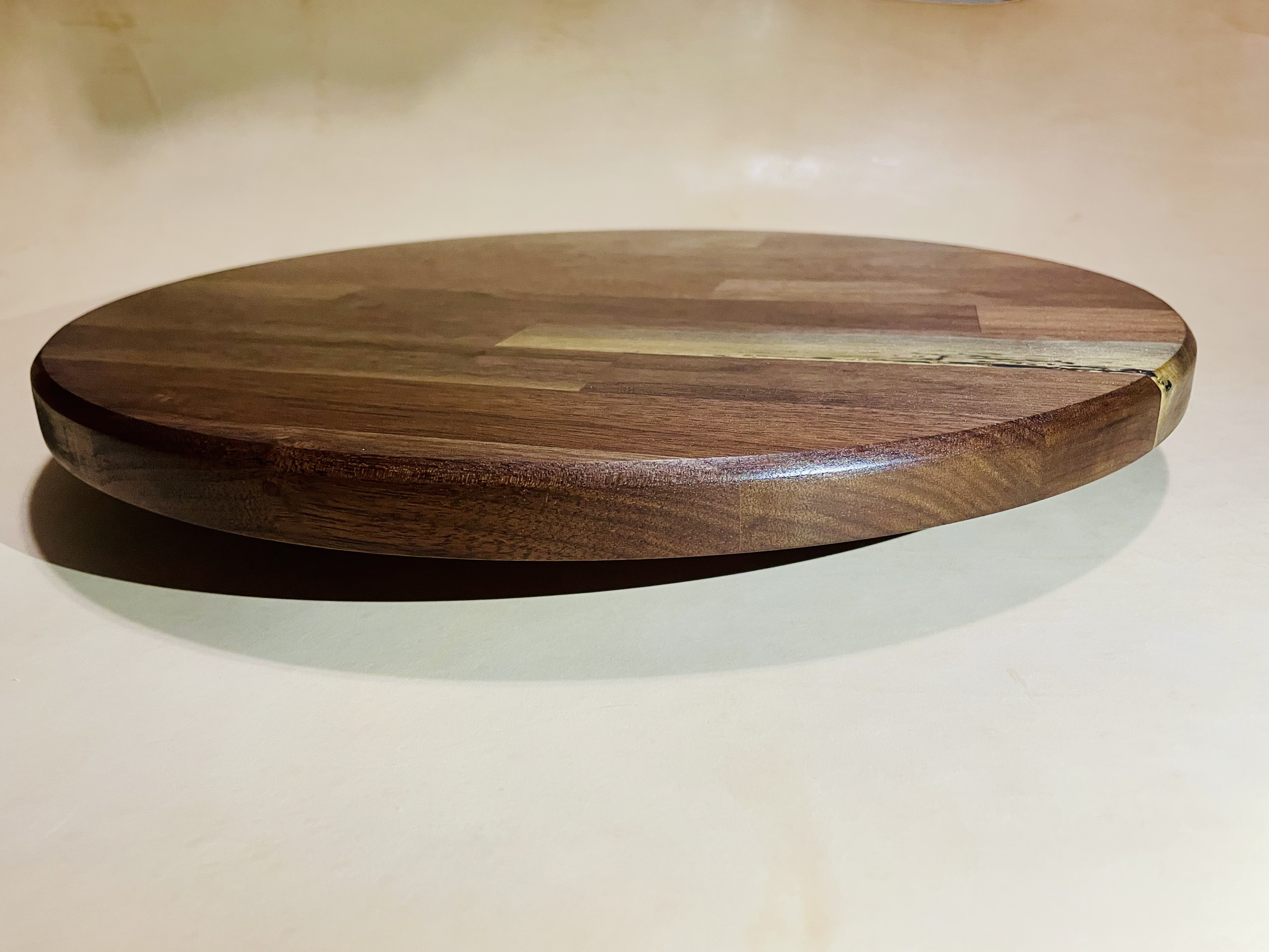 Butcher Block Lazy Susan