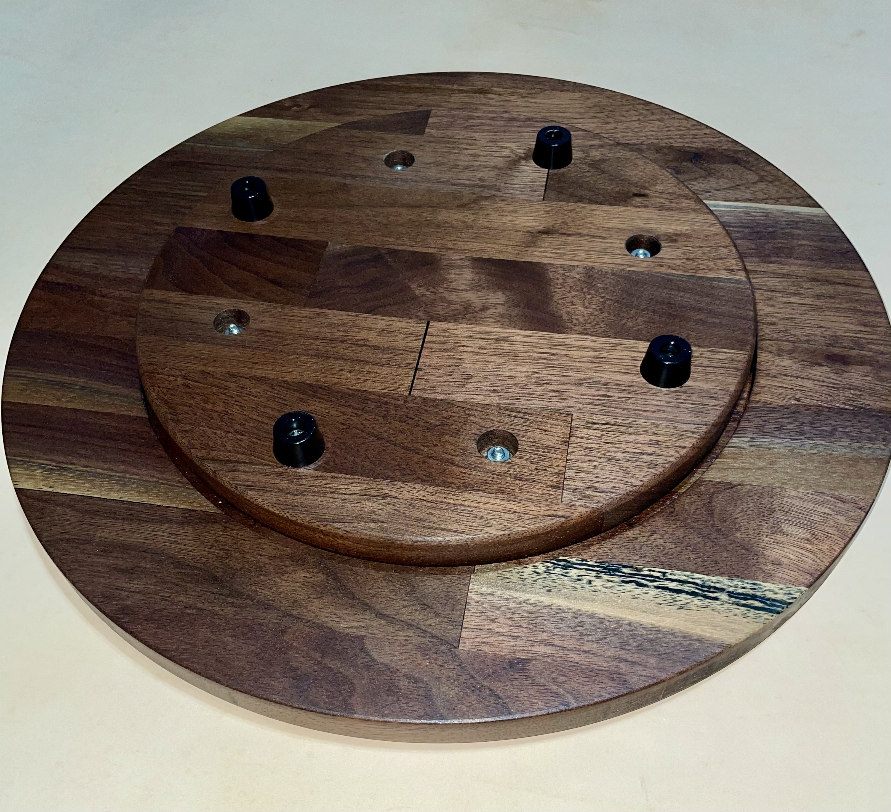 Butcher Block Lazy Susan