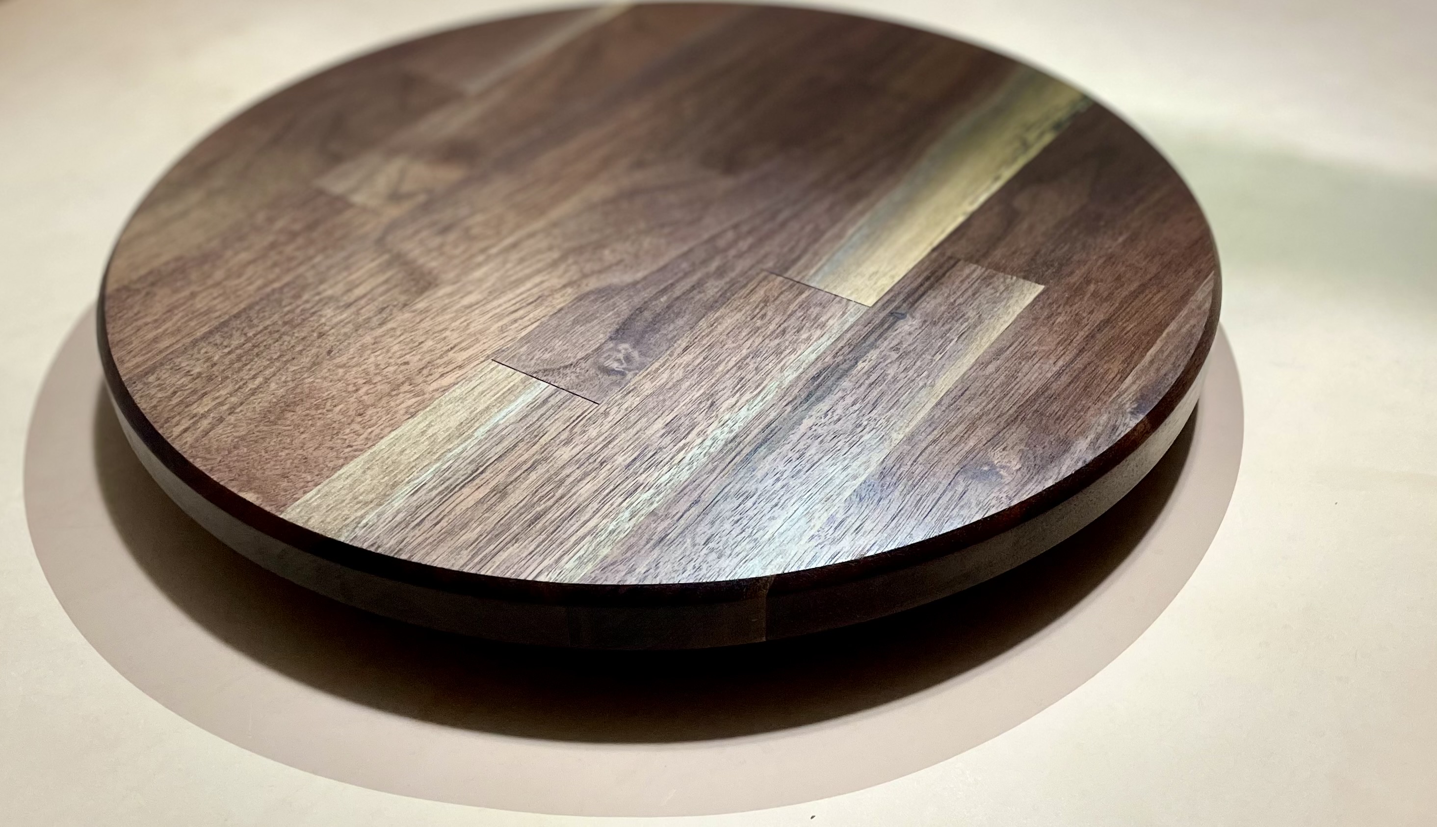 Butcher Block Lazy Susan