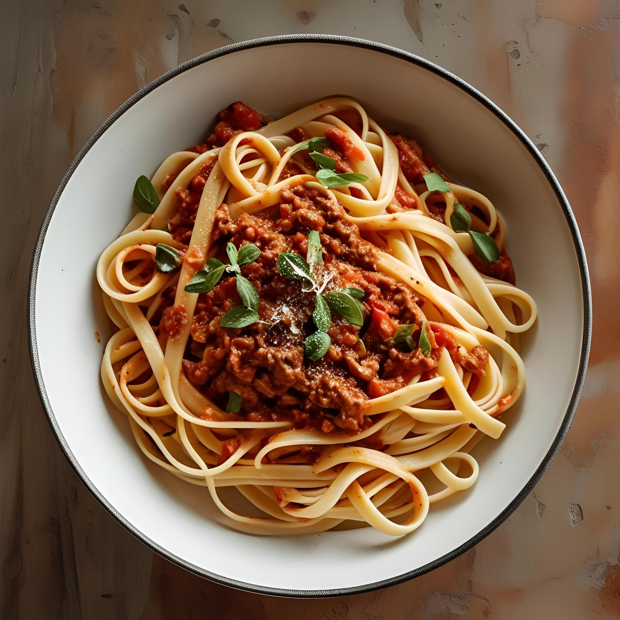 1- HELENA - FETTUCINE BOLONHESA