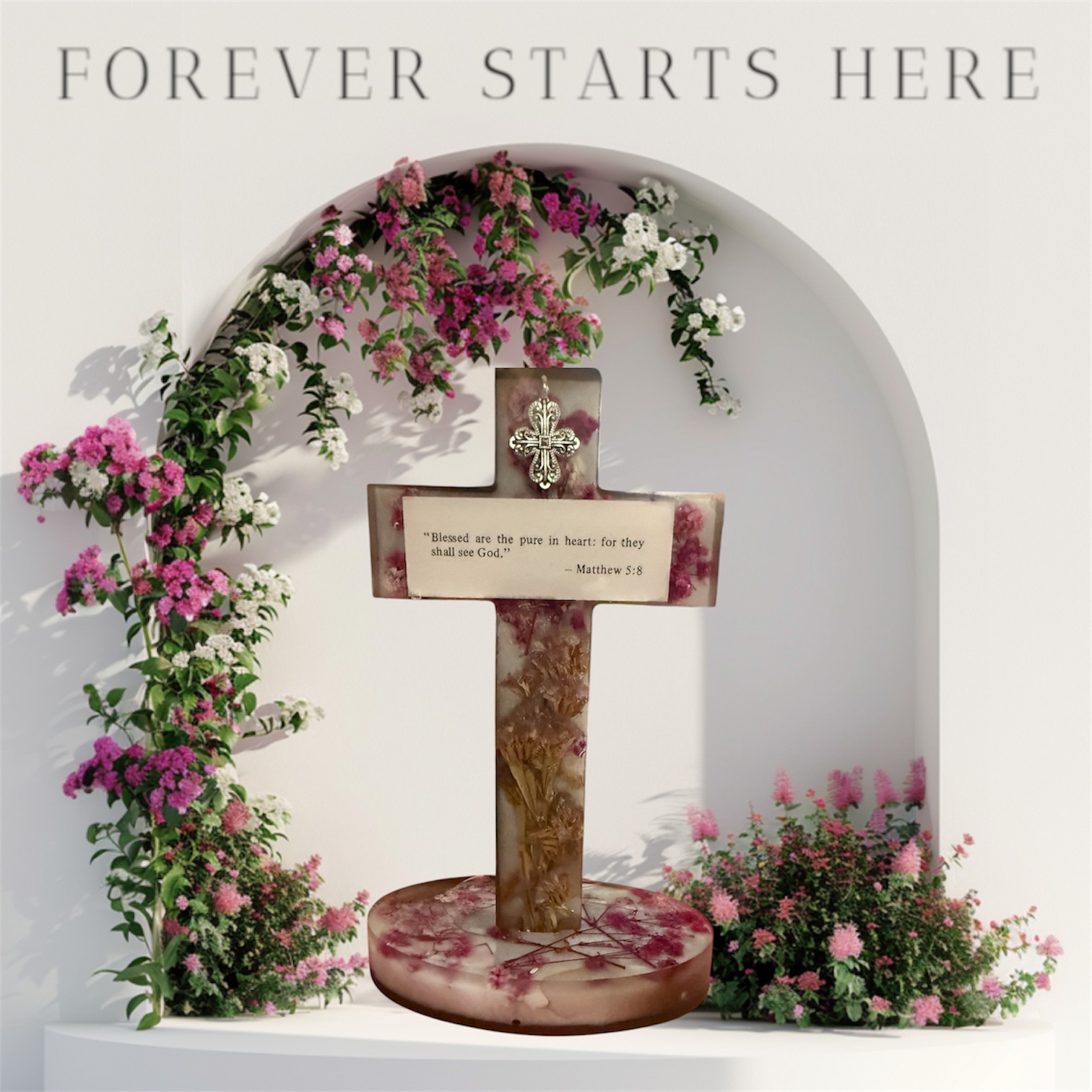 Memorial Cross Ornament