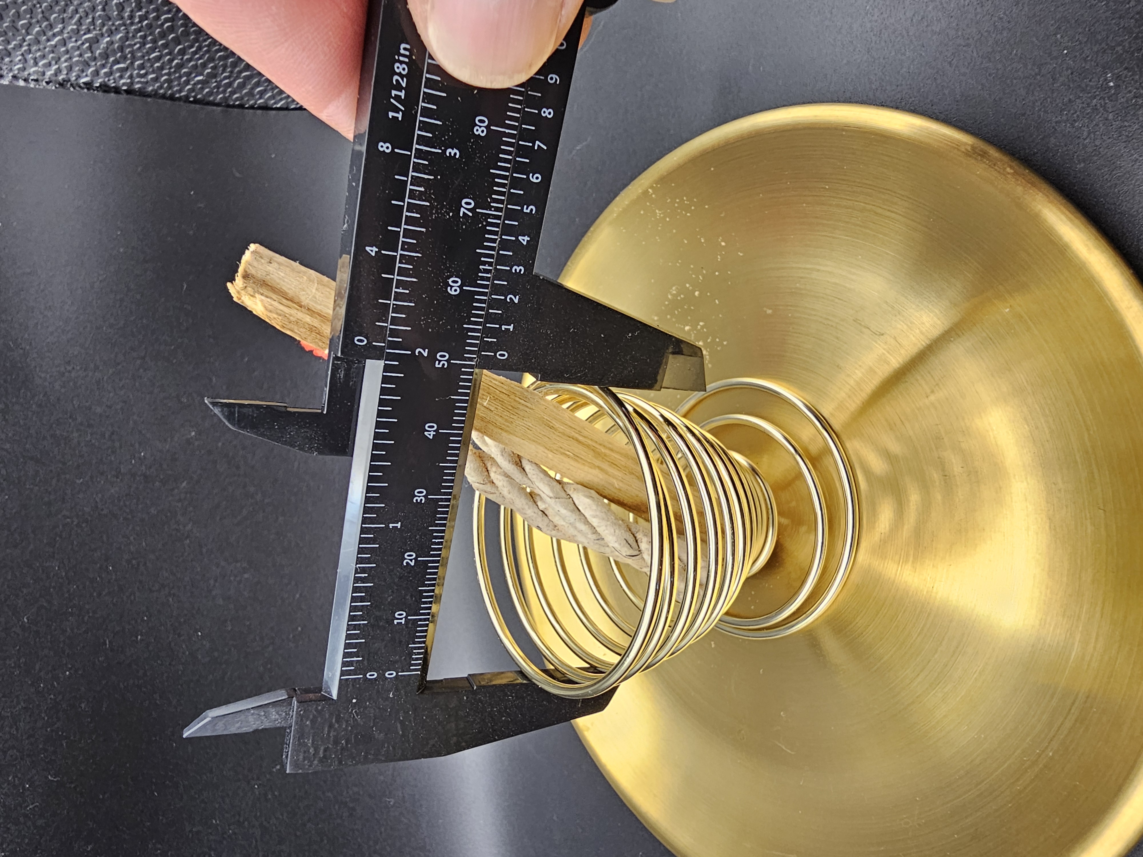 Multipurpose 2 Piece Brass Incense Burner Set with Incense 