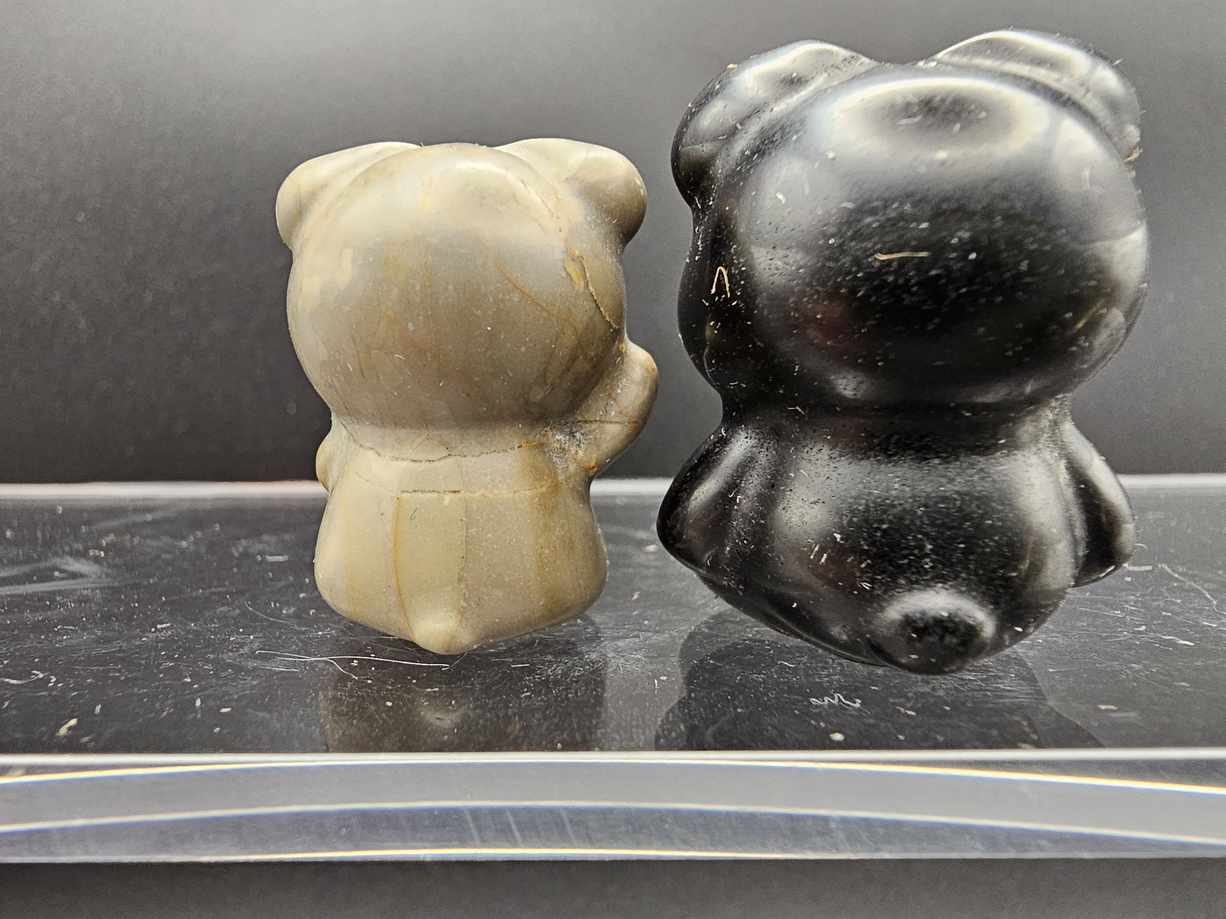 Crystal Teddy Bears. 