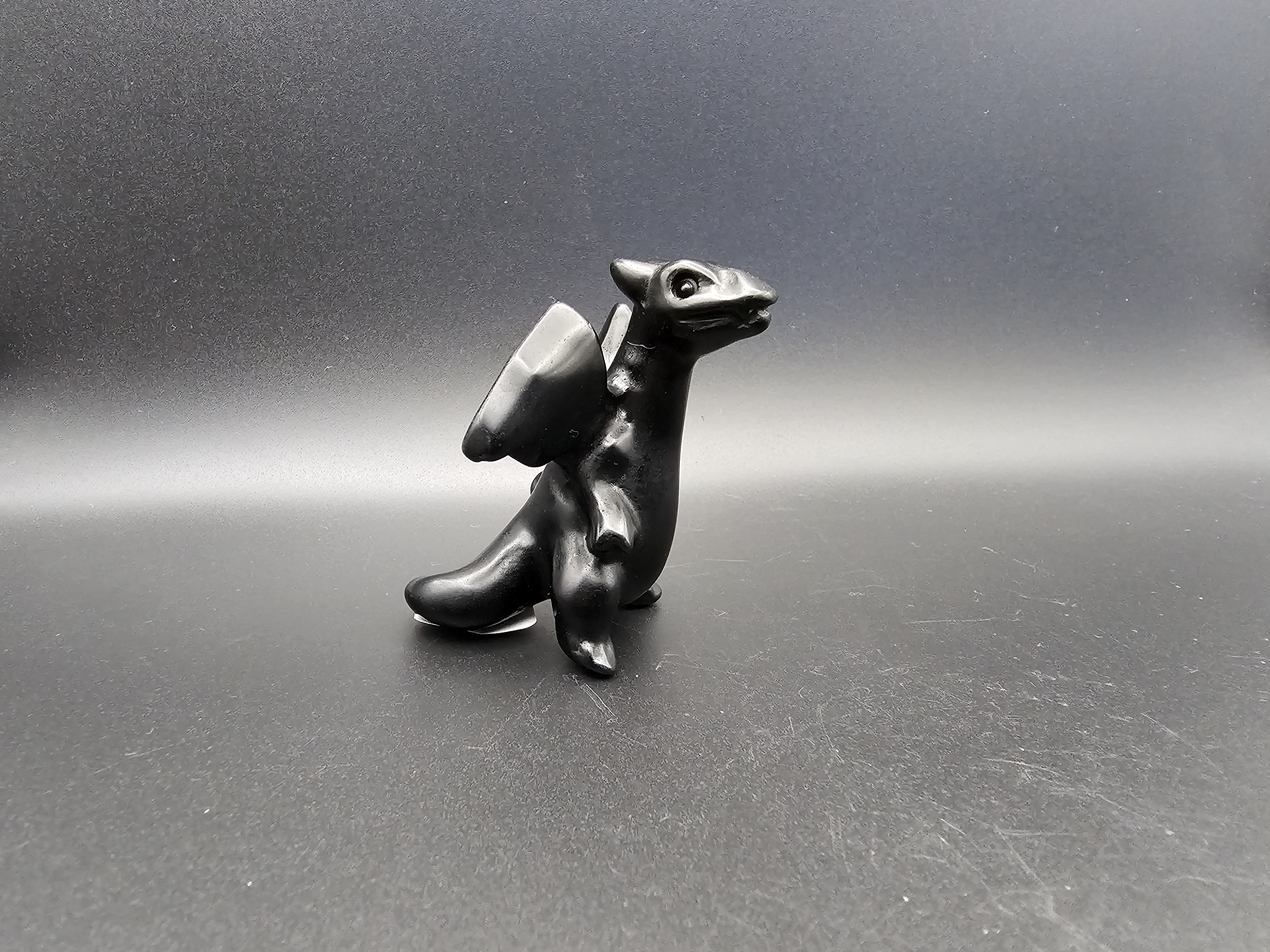Adorable Obsidian Dragon