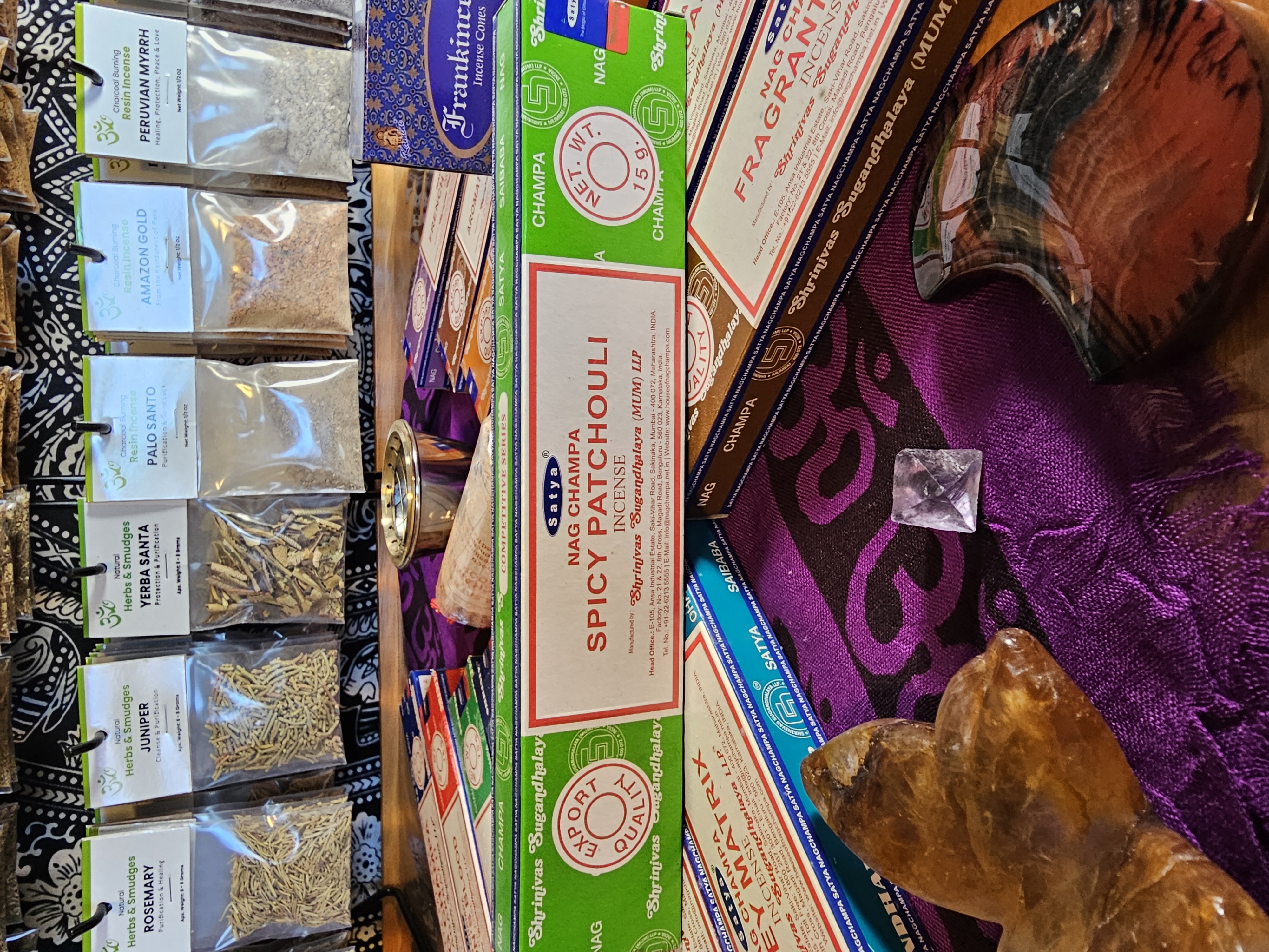 Satya Spicy Patchouli Stick Incense