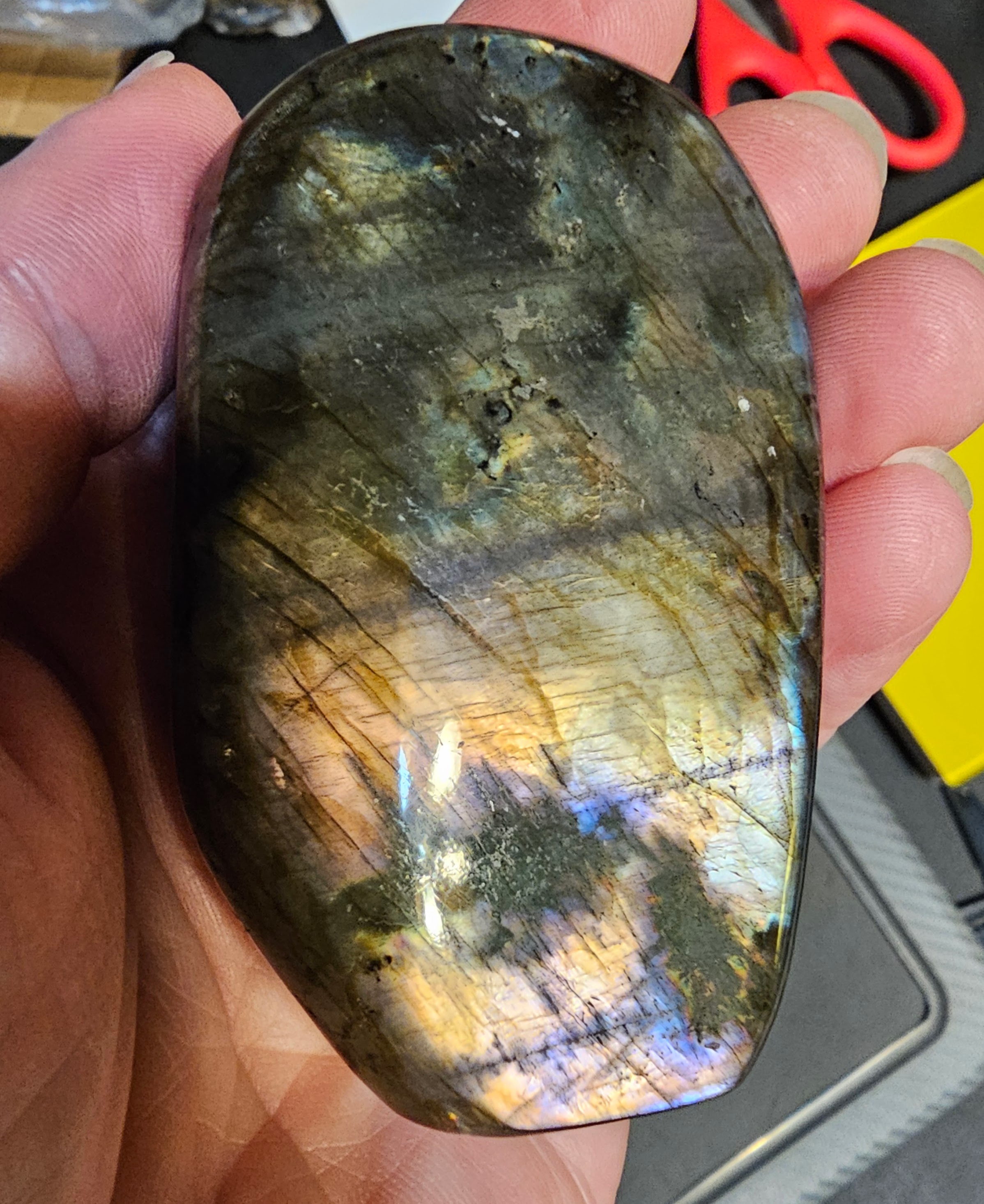 Big Flash Labradorite freeform