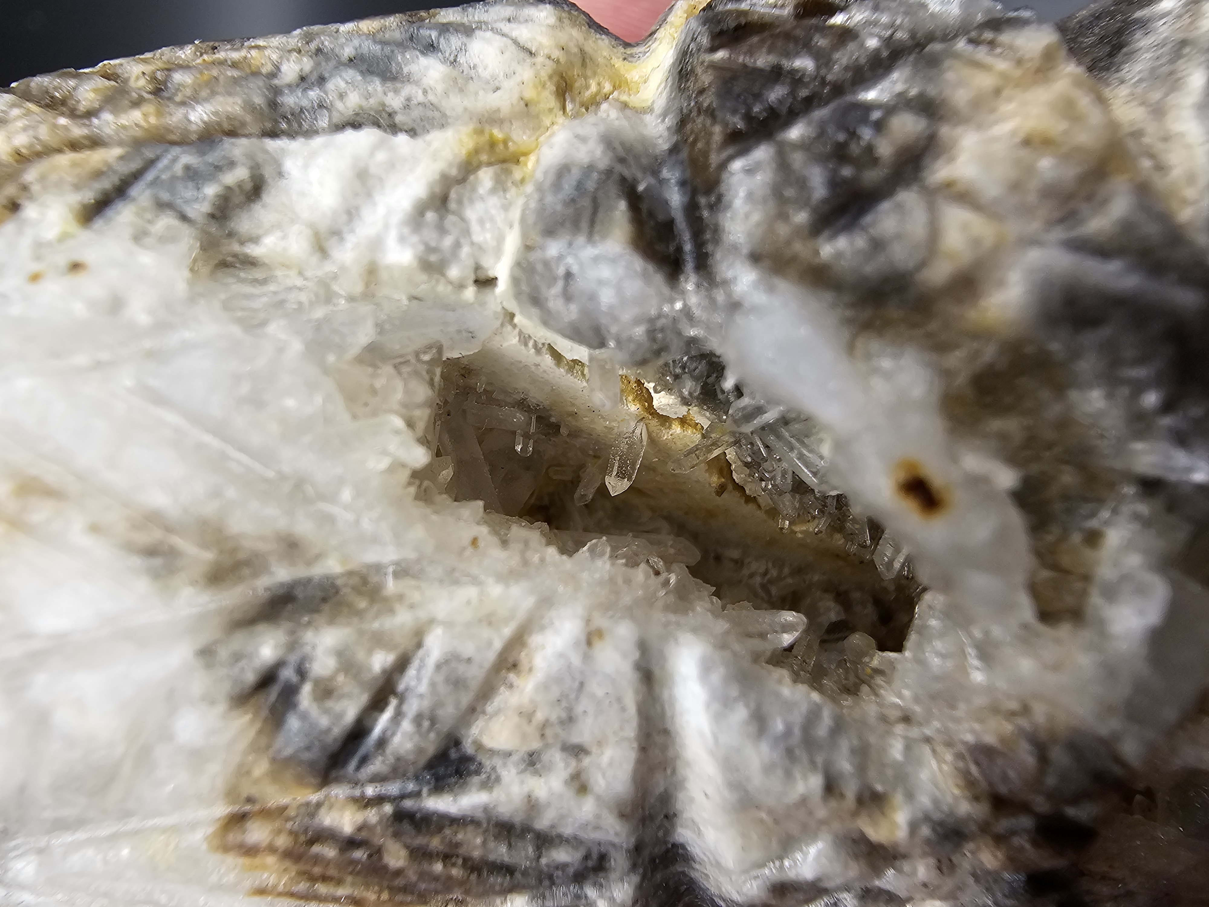 Absolutely Stunning Garden Quartz Carving with a Raw Quartz Point Native American Headdress!