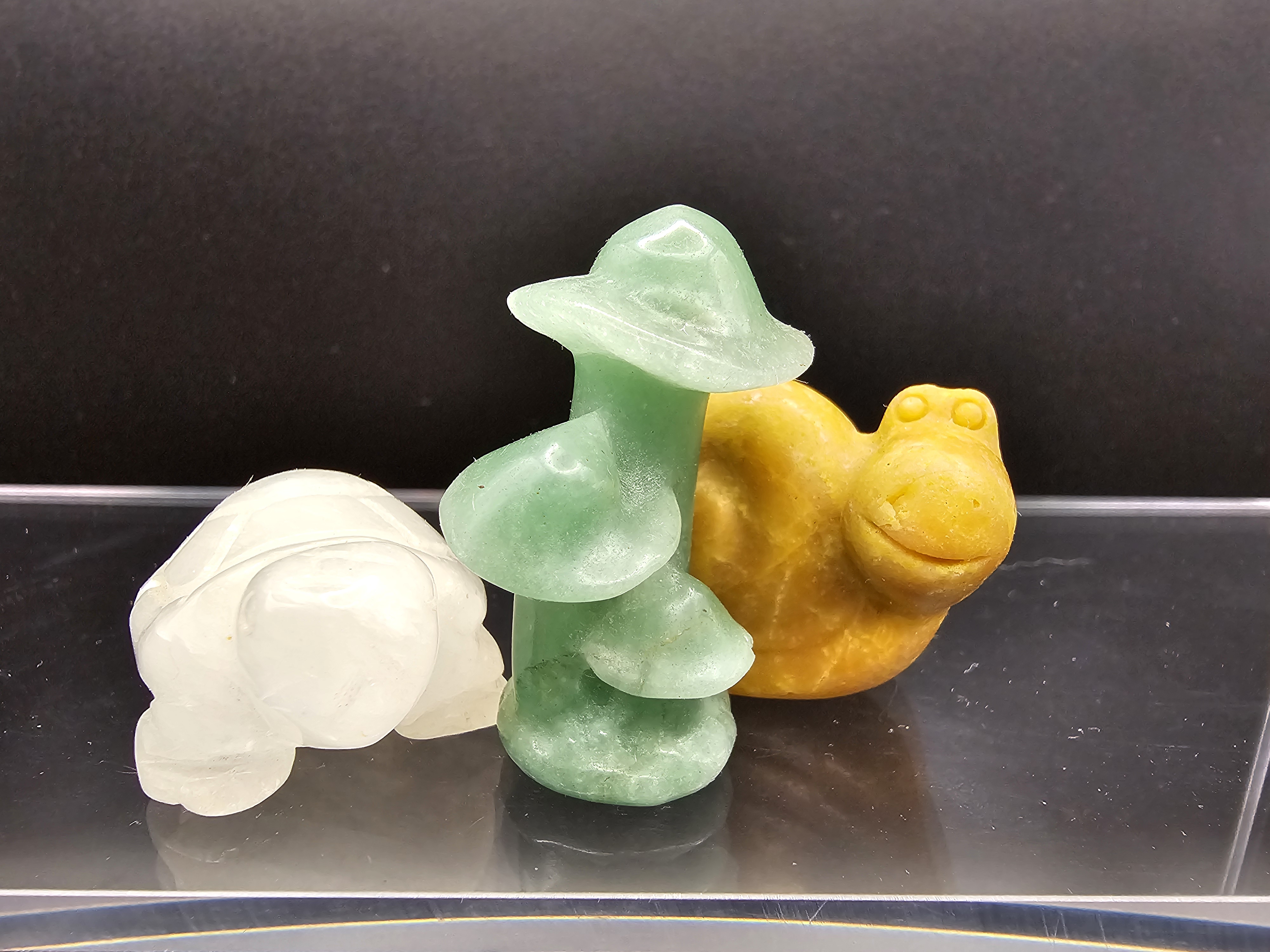 The crystal garden trio